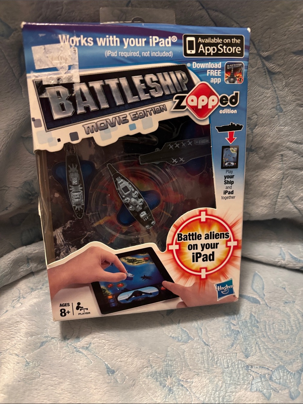 Hasbro Battleship Zapped Movie Edition Zapped Handheld Electronic Game for iPad